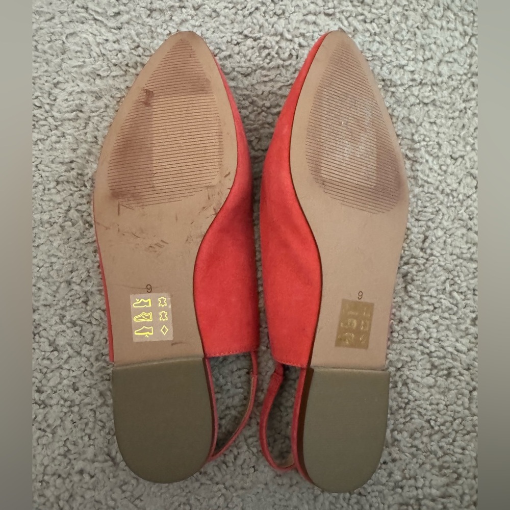 NWOT Madewell Ava Slingback Flats | Pointed Toe Ballet Shoes - Picture 2 of 2